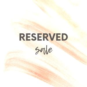 Reserved Soap pumps